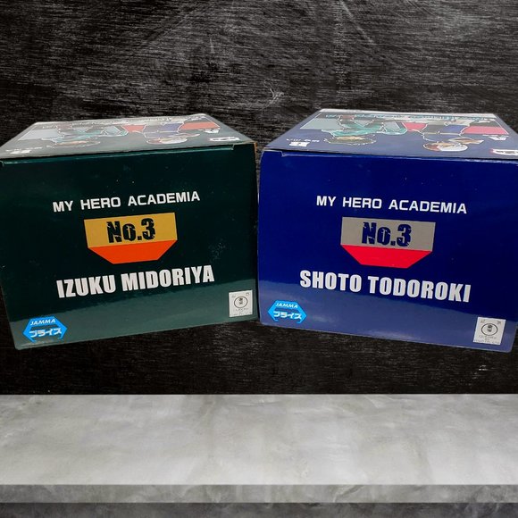 My Hero Academia IZUKU MIDORIYA DEKU - SHOTO TODOROKI DXF Figures Vol.3 - 2PC's - Picture 8 of 11